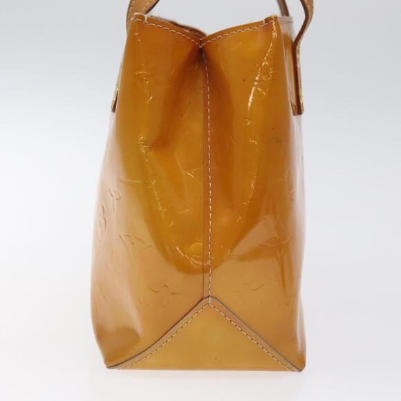 LOUIS VUITTON Monogram Vernis Reade PM Hand Bag Beige M91334 - Picture 4 of 12